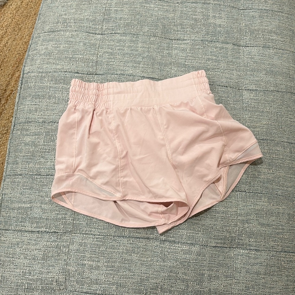 high rise lululemon shorts